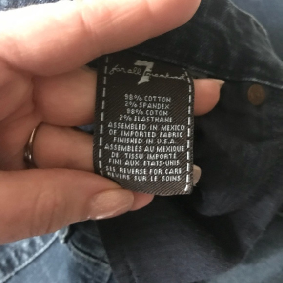 { 7 For All Mankind } A Pocket Bootcut Jeans - Picture 7 of 8